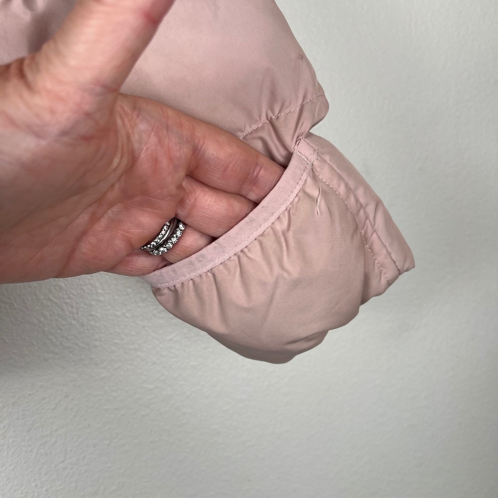 The North Face Pink Moondoggy 600 Down Sherpa Hooded Puffer Jacket 18-24M - Picture 6 of 15